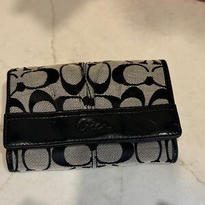 Coach Monochrome Signature Wallet
